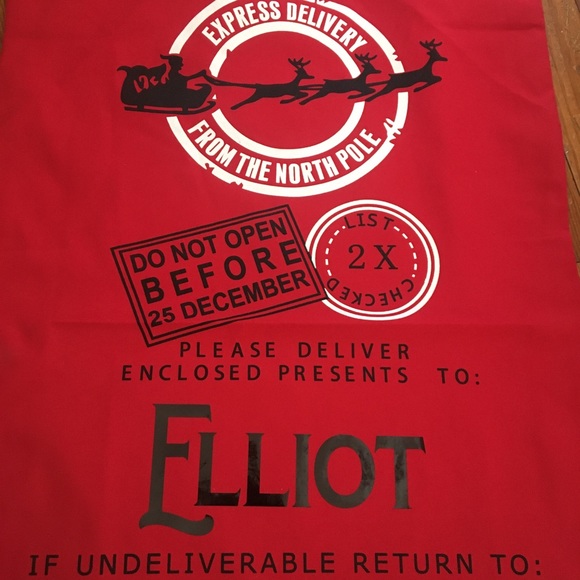 Personalized Santa Sacks - Picture 3 of 5